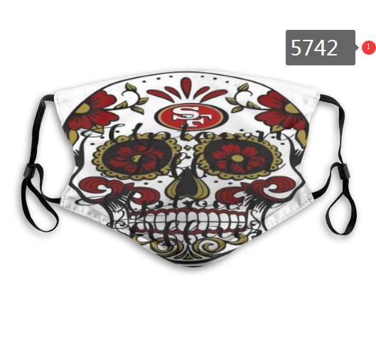 2020 NFL San Francisco 49ers #10 Dust mask with filter->nfl dust mask->Sports Accessory